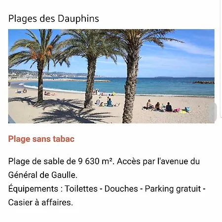 Cannes Rez De Jardin Avec Piscine Bord De Mer Apartment Mandelieu-la-Napoule